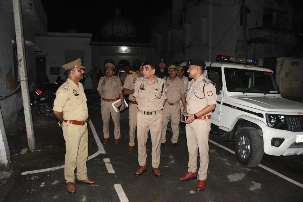 रामपुर एसपी विद्या सागर मिश्रा ने किया मिलकखानम कोतवाली का आकस्मिक निरीक्षण