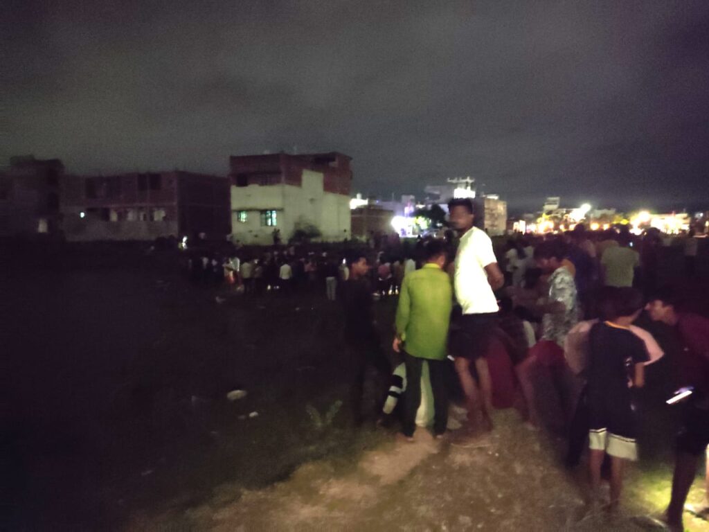 खनन से बने तालाब मे डूबने से दो बच्चो की मौत, मचा कोहराम