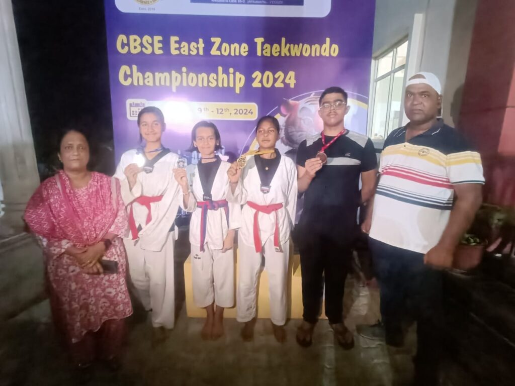 राष्ट्रीय ताइक्वांडो प्रतियोगिता में संत जोसेफ स्कूल के छात्र करेंगे प्रतिनिधित्व