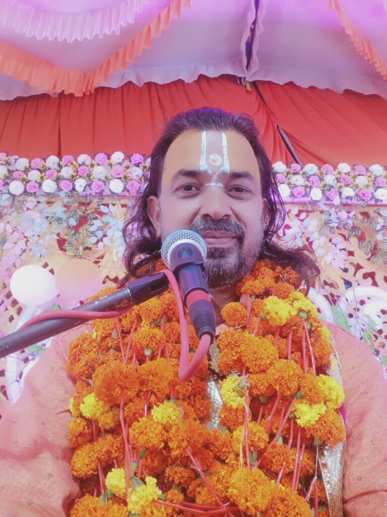 श्रीमद् भागवत कथा के अंतिम दिन कथा व्यास ने बताया मित्रता हो तो सुदामा व कृष्ण जैसी