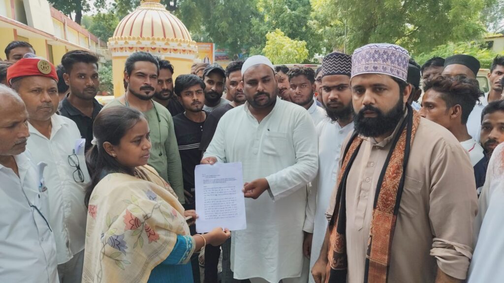 पैगम्बर की शान मे गुस्ताखी करने वाले नरसिंहानंद पर कठोर कार्यवाही करने की मांग