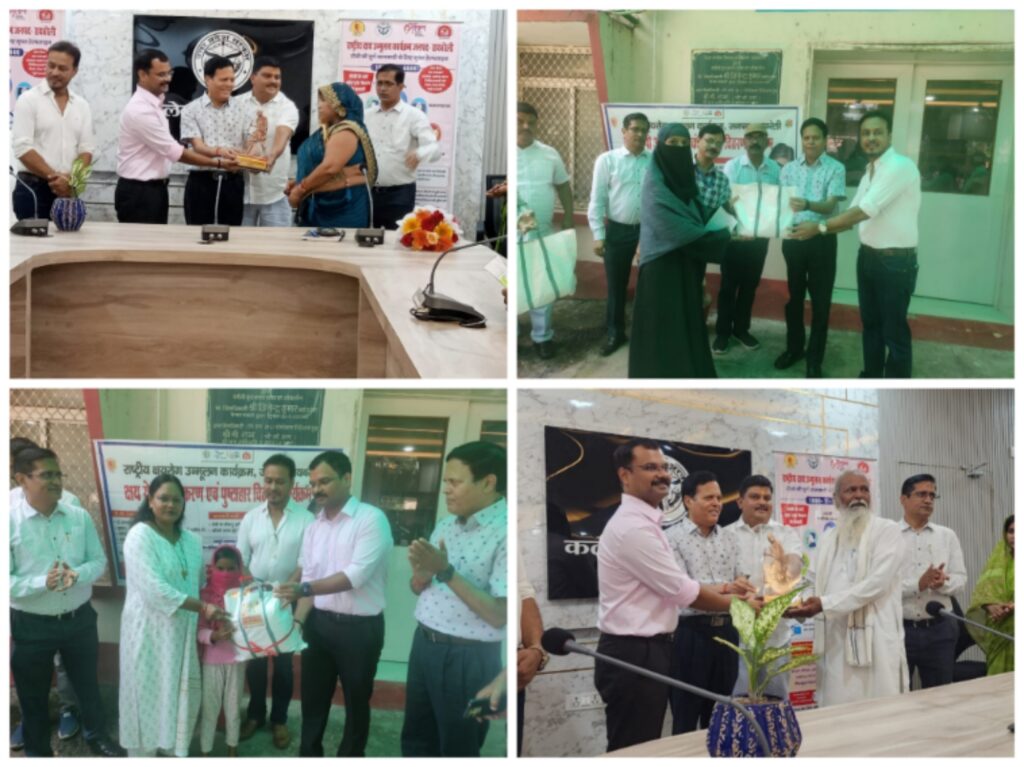 टीबी मुक्त हुईं 18 ग्राम पंचायतों के प्रधान हुए सम्मानित