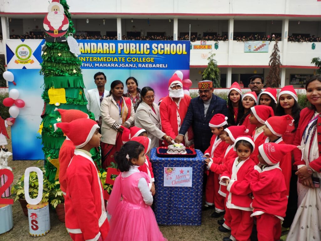 न्यू स्टैंडर्ड पब्लिक स्कूल सलेथू में हर्षोल्लास के साथ मनाया गया “क्रिसमस डे”