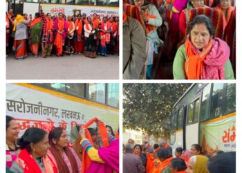 डॉ. राजेश्वर सिंह की राम रथ बस सेवा: समाजिक समरसता और श्रद्धा का संगम