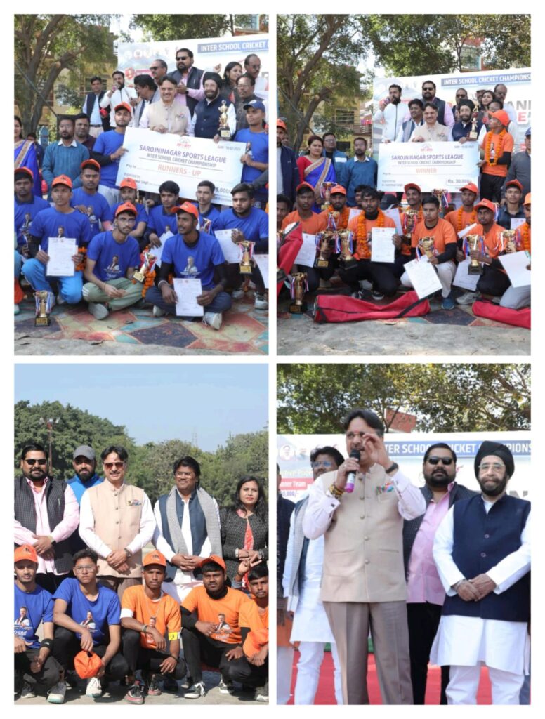 विधायक डॉ. राजेश्वर सिंह की पहल से सरोजनीनगर बना खेल प्रतिभाओं का हब