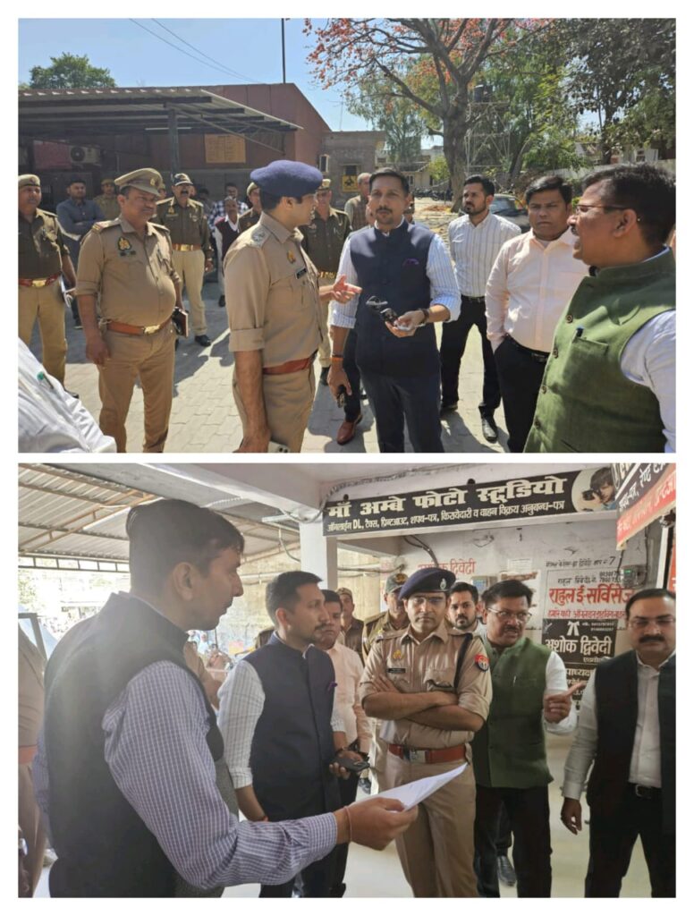 लखनऊ डीएम ने ट्रांसपोर्टनगर स्थित आरटीओ मुख्यालय में मारा छापा, दलालों मे मचा हडकंप