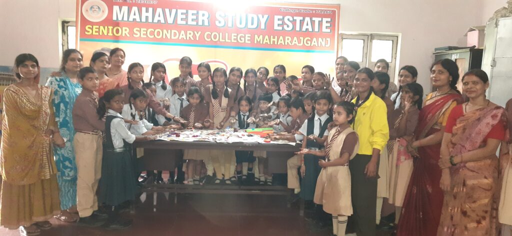 महावीर स्टडी इस्टेट के बच्चों ने सैनिकों के लिए बनाई राखियां, भेजा प्यार और शुभकामनाएं