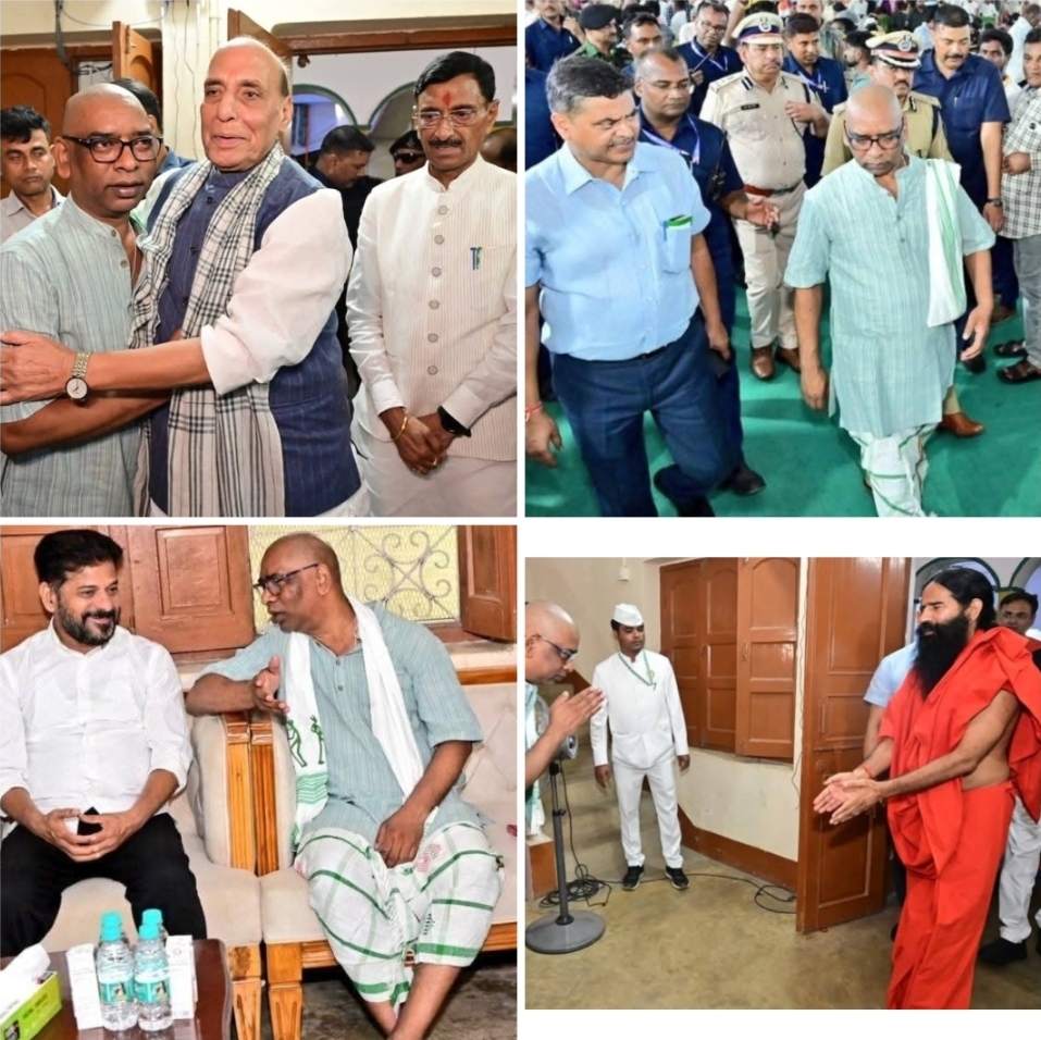 RAMGARH : Braking झारखंड के पूर्व मुख्यमंत्री दिशोम गुरु शिबू सोरेन के श्राद्ध में शामिल होने के लिए देश भर के नेता पहुंचे