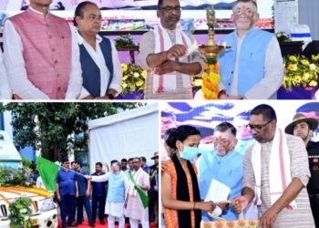 RANCHI : “स्वस्थ नारी, सशक्त परिवार” अभियान का राज्य स्तरीय शुभारंभ कार्यक्रम में सम्मिलित हुए राज्यपाल संतोष कुमार गंगवार एवं मुख्यमंत्री हेमन्त सोरेन