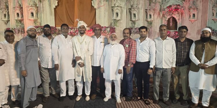 दहेज़ मुक्त निकाह — मंसूरी समाज ने पेश की मिसाल, सिर्फ एक रुपया लेकर हुआ निकाह