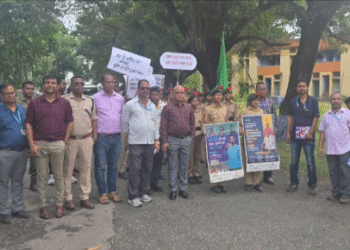 JAMSHEDPUR : POLL DAY 11 Nov 2025 घाटशिला के अनुमंडल पदाधिकारी के नेतृत्व में चलाया गया मतदाता जागरूकता कार्यक्रम