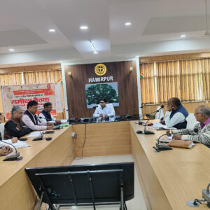 डीएम की अध्यक्षता में प्रधानमंत्री आवास योजना की निगरानी समिति की बैठक सम्पन्न