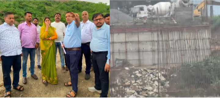 JAMSHEDPUR : भुईयाडीहNH-33 सिग्नेचर ब्रिज का विधायक पूर्णिमा साहू ने किया निरीक्षण, समय पर गुणवत्तापूर्ण निर्माण के दिए निर्देश