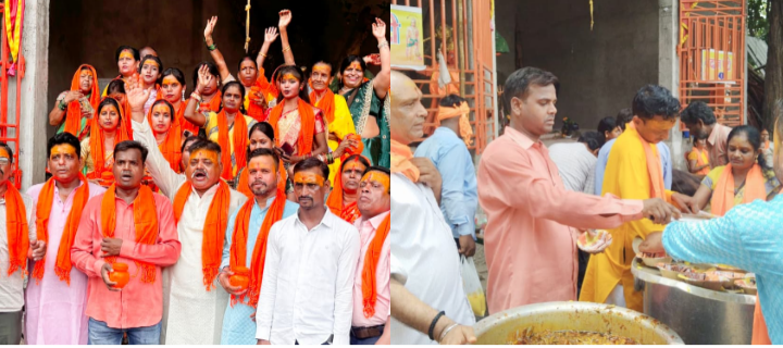 JAMSHEDPUR : सावन के पहले सोमवार पर निकली भव्य जलाभिषेक यात्रा, सैकड़ो श्रद्धालु हुए शामिल