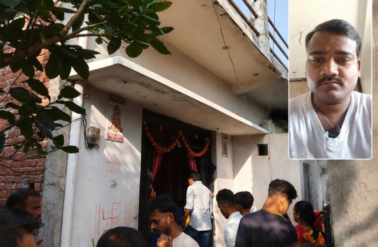 फंदे से लटका मिला दिनेश का शव, तीन मासूम बच्चों के सिर से उठा पिता का साया सुबह का मंजर देख दहल उठा परिवार,घर में पसरा मातम