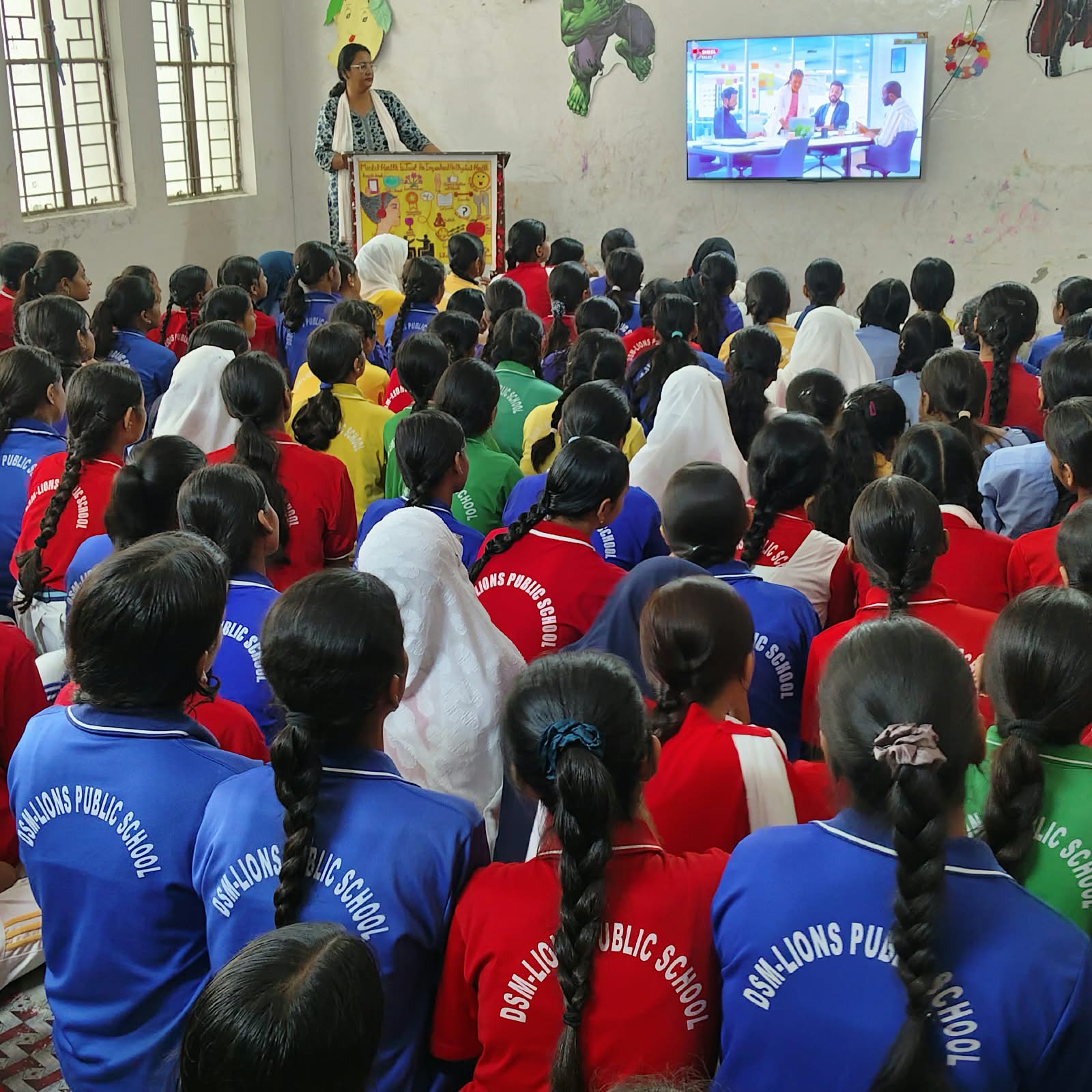 डीएसएम लायस पब्लिक स्कूल में मानसिक स्वास्थ्य जागरूकता की अनूठी पहल