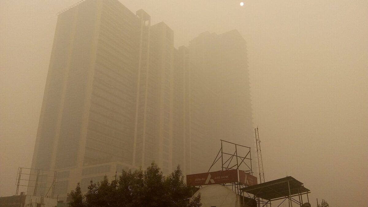 दिल्ली में सुबह घना कोहरा, ठंड की दस्तक से बढ़ी ठिठुरन